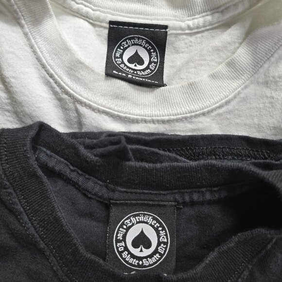 Pair (2) Thrasher T-Shirts Size Medium - Picture 9 of 10